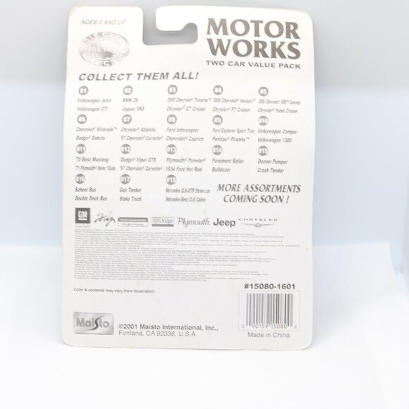 Maisto Motor Works #10 VW 1300 and camper new old stock - Picture 4 of 4